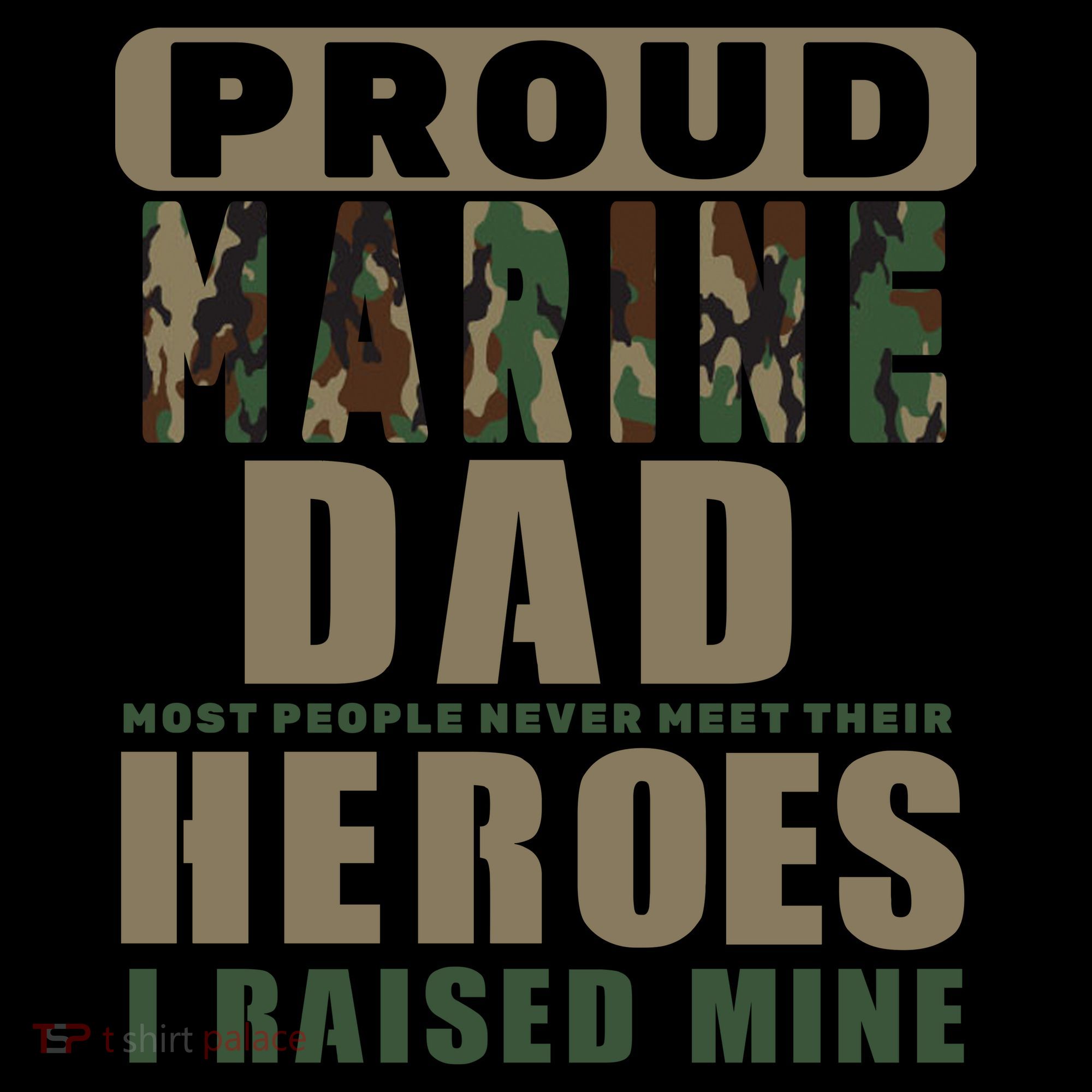 Proud Marine Dad Coffee Mug