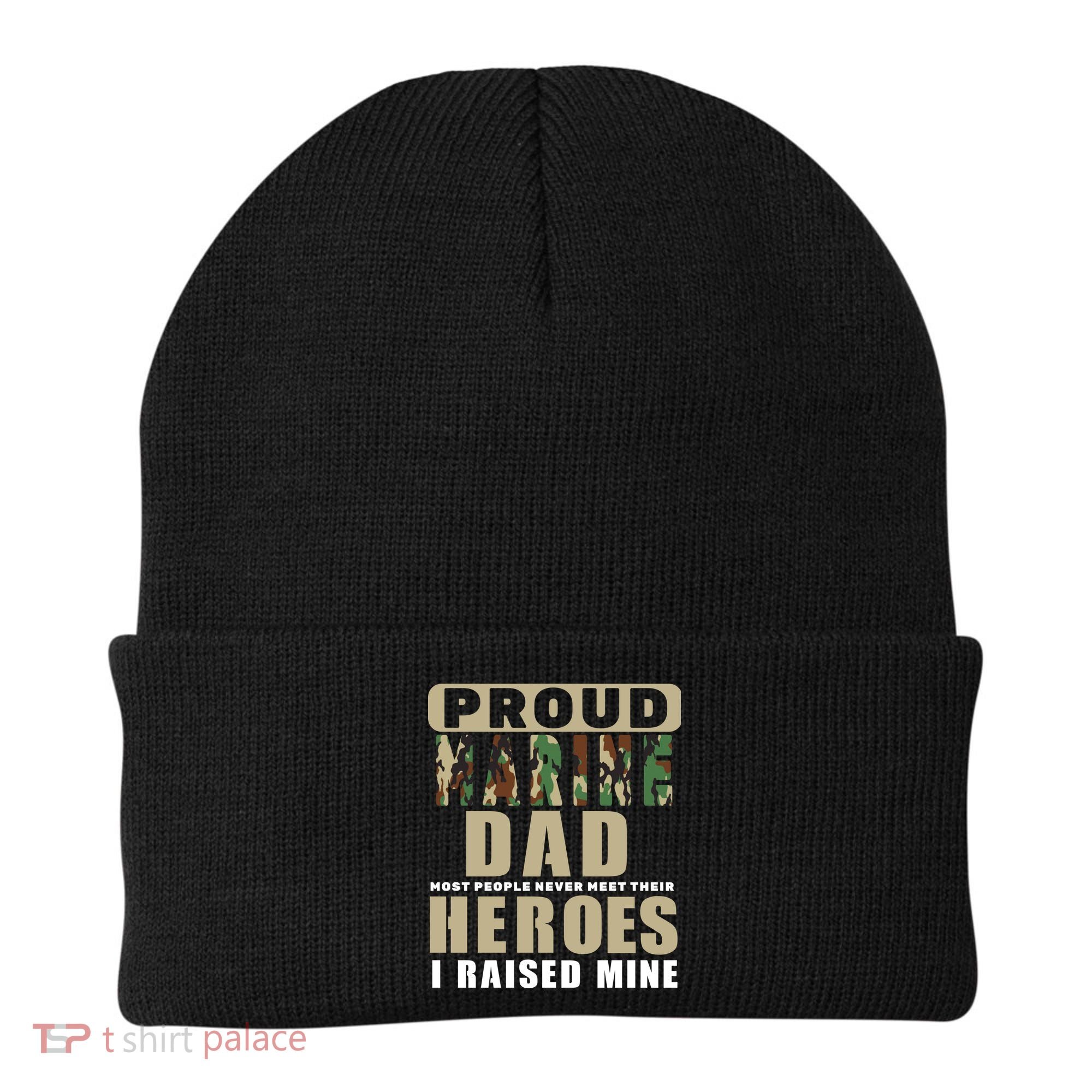 Proud Marine Dad Beanie