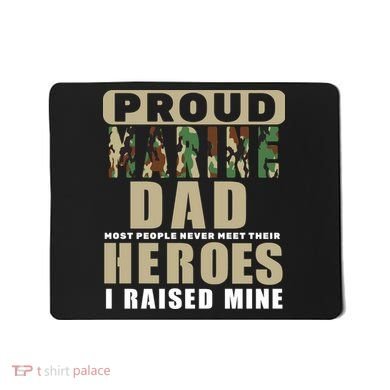 Proud Marine Dad Mousepad