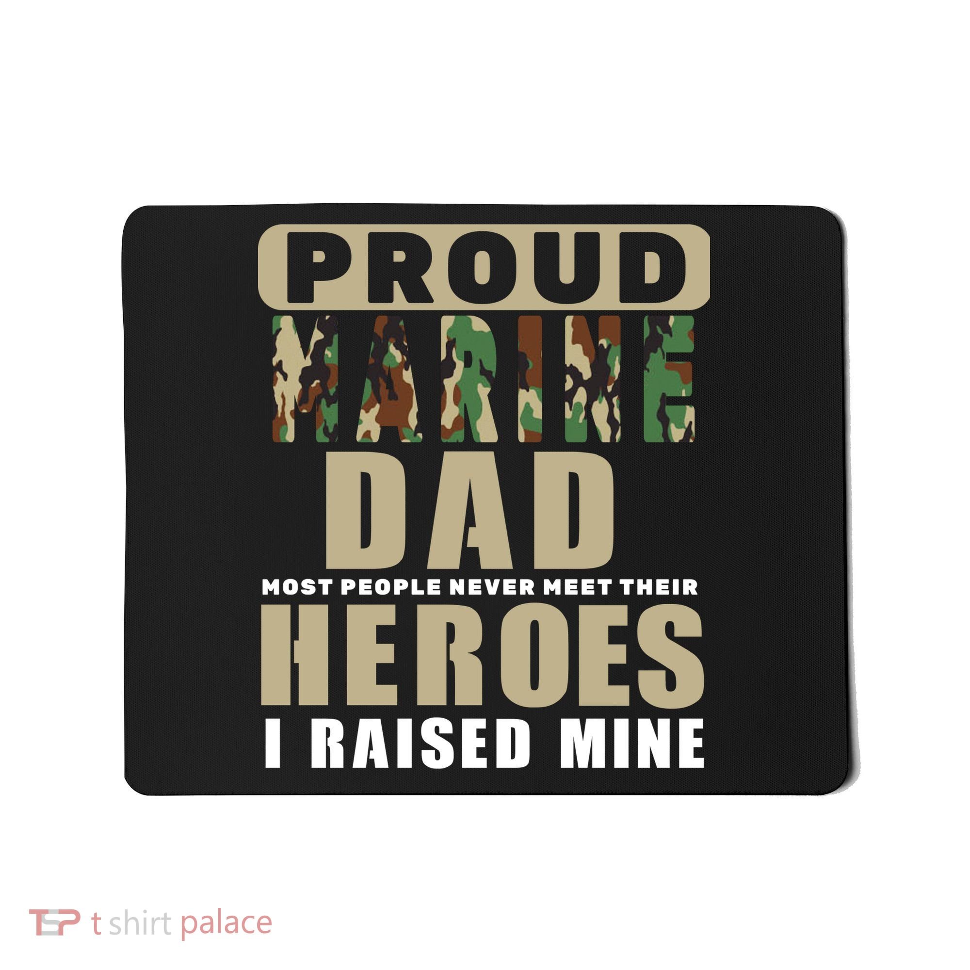 Proud Marine Dad Mousepad
