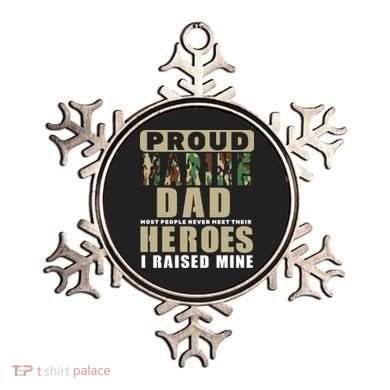 Proud Marine Dad Ornament