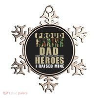 Proud Marine Dad Ornament thumb 0