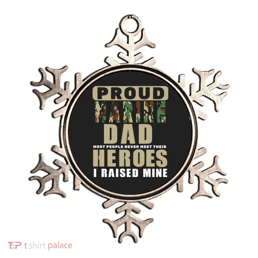 Proud Marine Dad Ornament