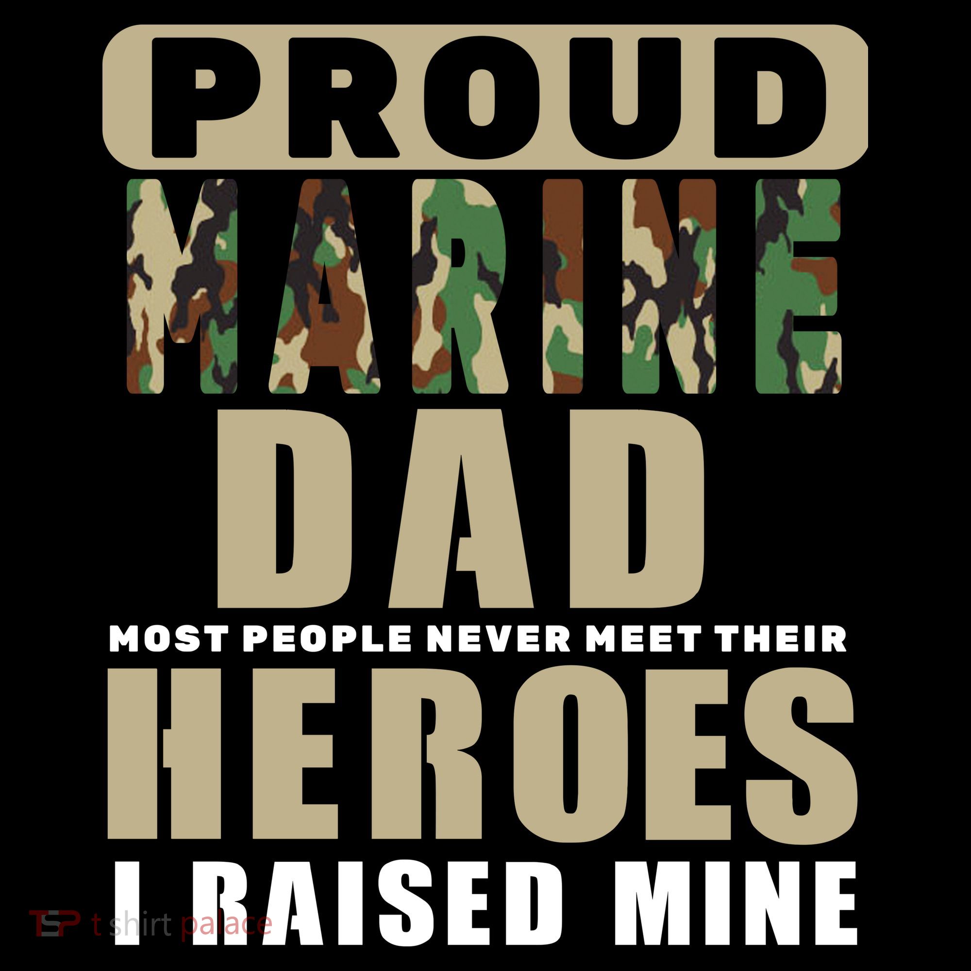 Proud Marine Dad Ornament