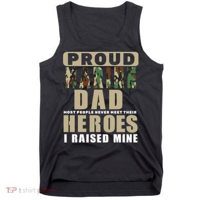 Proud Marine Dad Tank Top