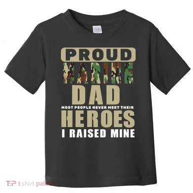 Proud Marine Dad Toddler T-Shirt