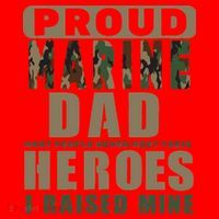 Proud Marine Dad Santa Hat thumb 1