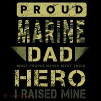 Proud Marine Dad Most People Never Meet Their Hero I Raised Mine Coffee Mug thumb 5