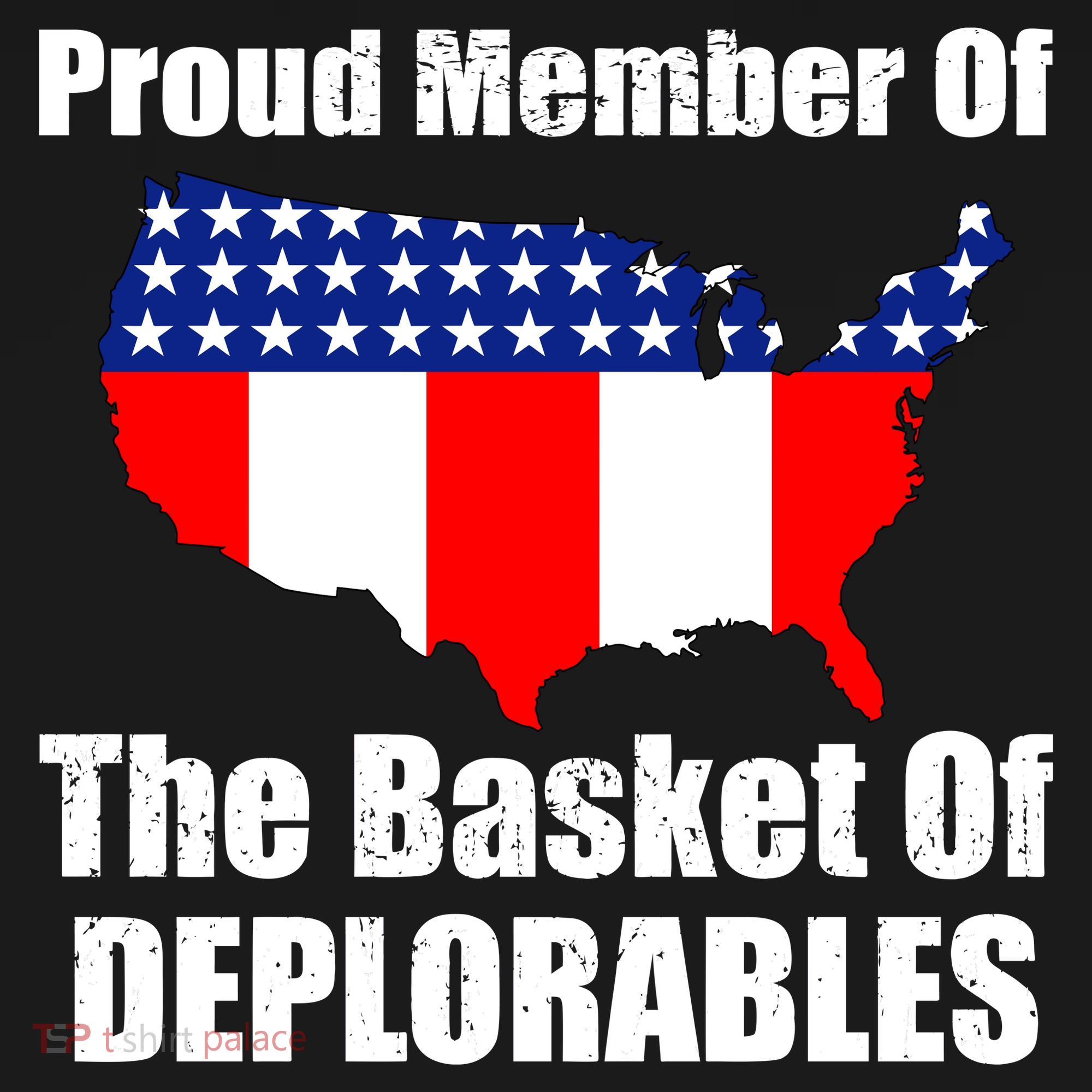 Proud Member Of The Basket Of Deplorables Coaster