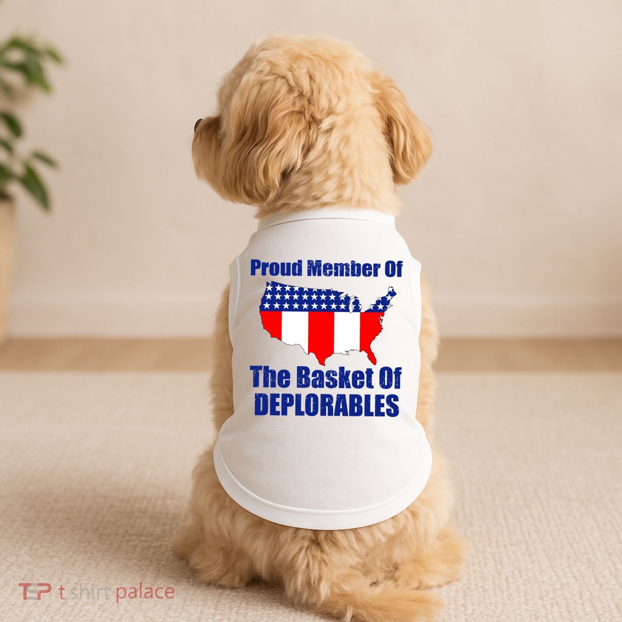 Proud Member Of The Basket Of Deplorables Doggie Tank