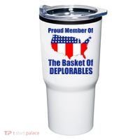 Proud Member Of The Basket Of Deplorables Tumbler thumb 0