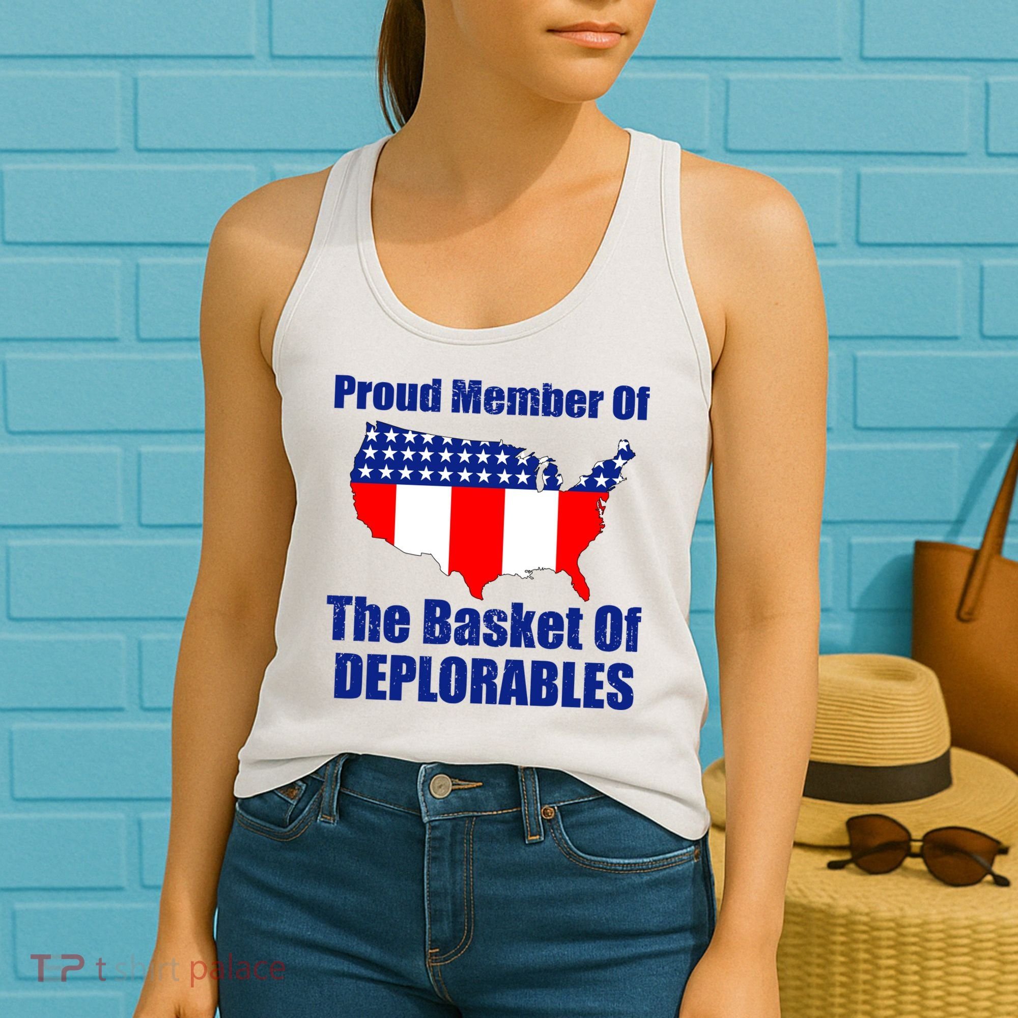 Proud Member Of The Basket Of Deplorables Women's Tank Top