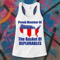 Proud Member Of The Basket Of Deplorables Women's Tank Top thumb 3