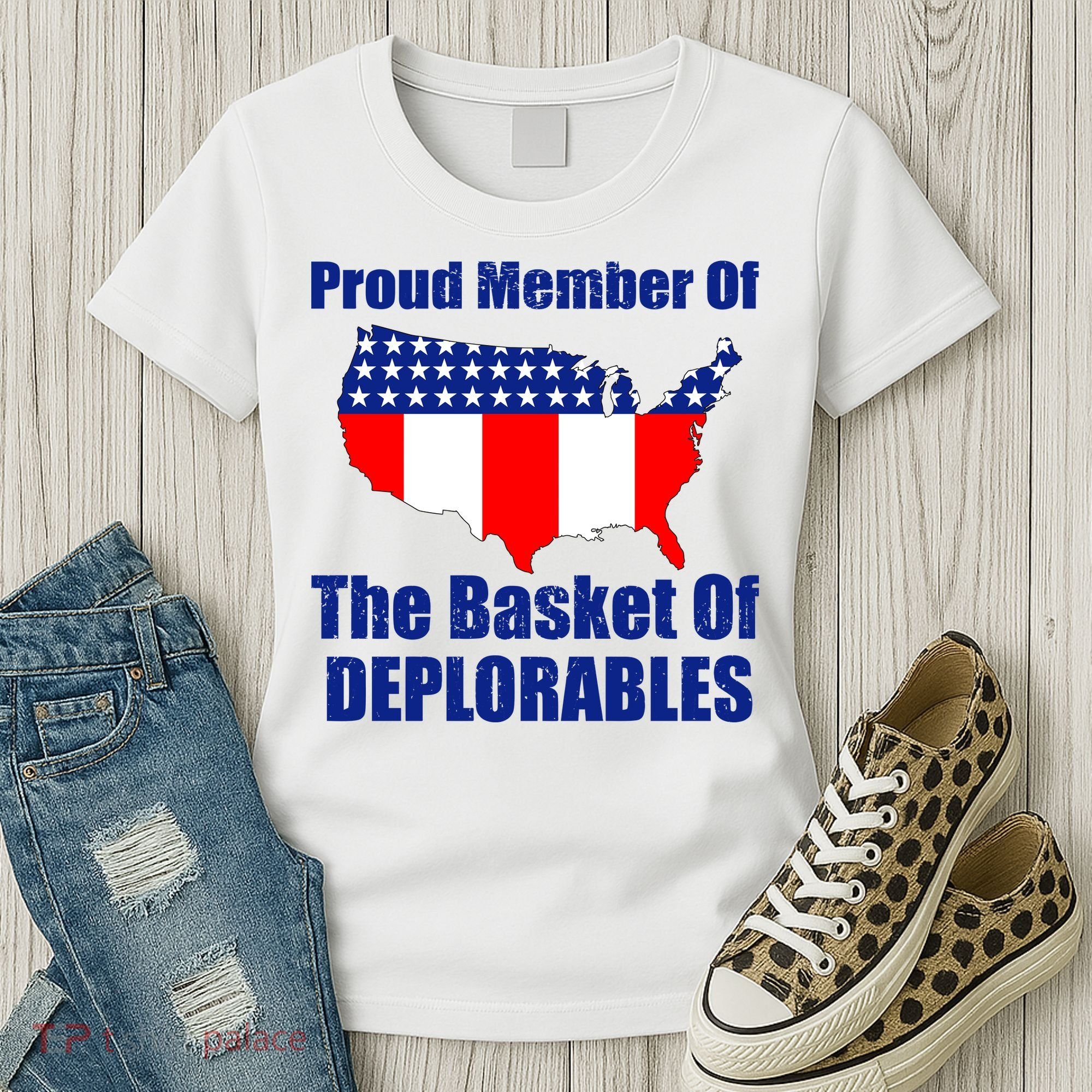 Proud Member Of The Basket Of Deplorables Women's T-Shirt