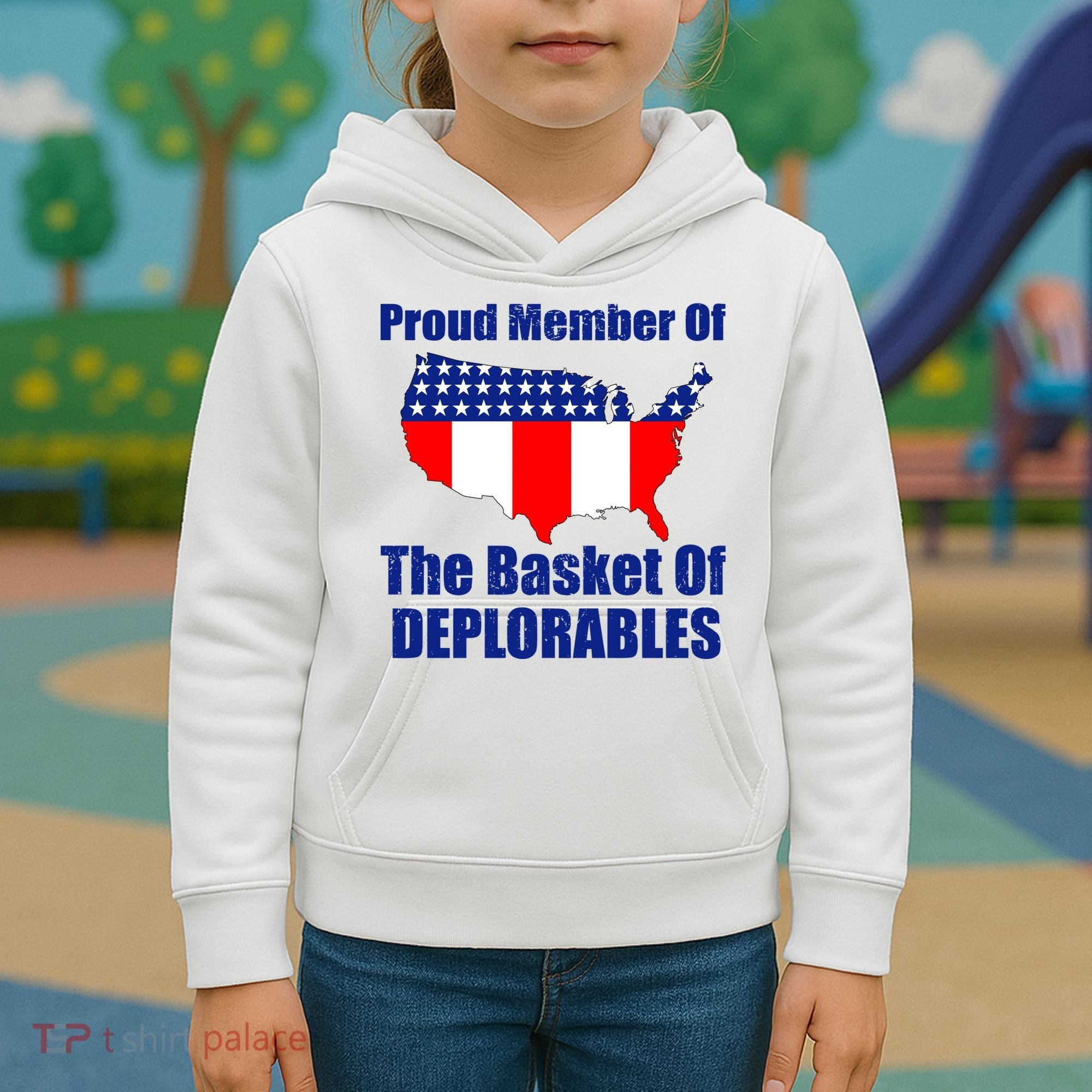 Proud Member Of The Basket Of Deplorables Kids Hoodie