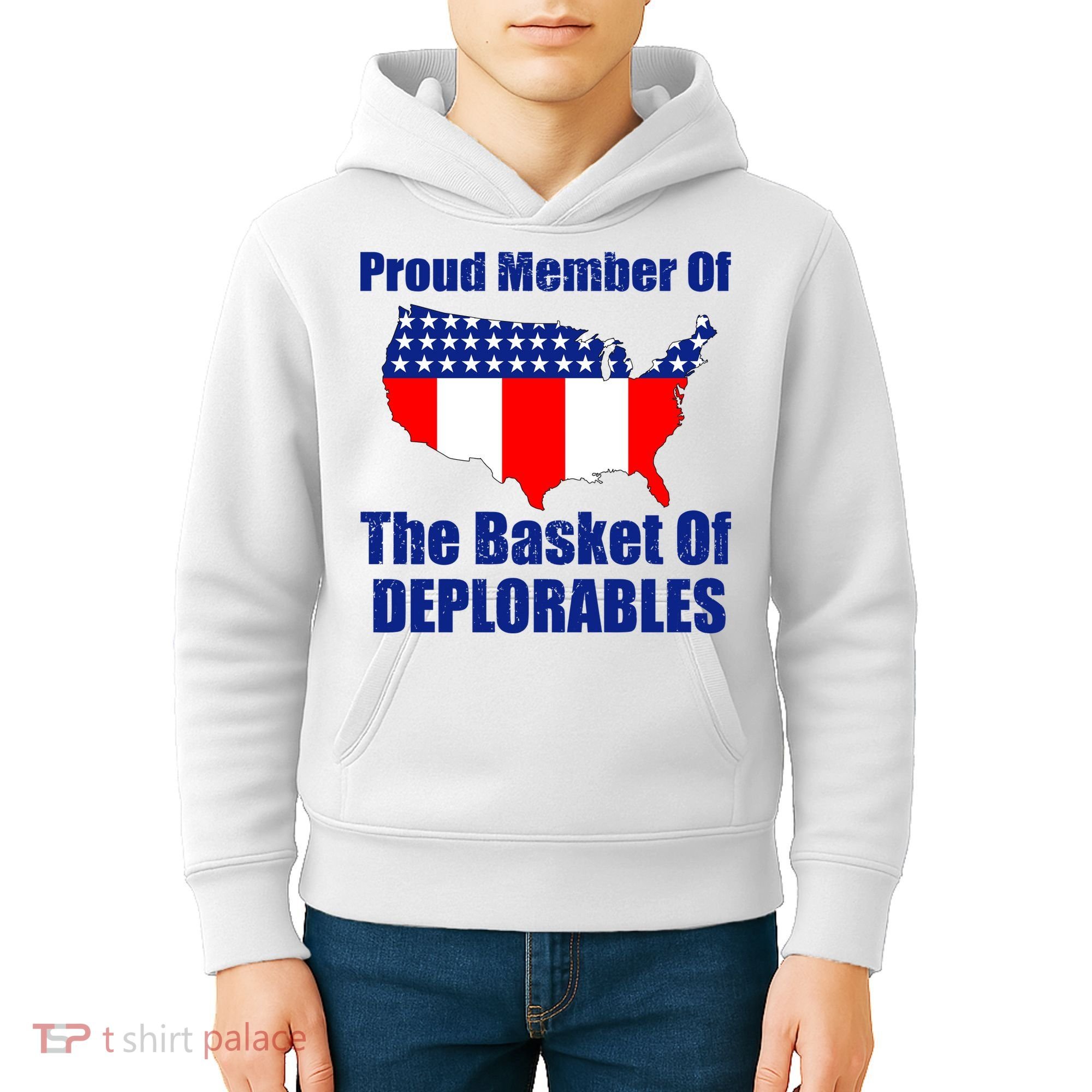Proud Member Of The Basket Of Deplorables Kids Hoodie