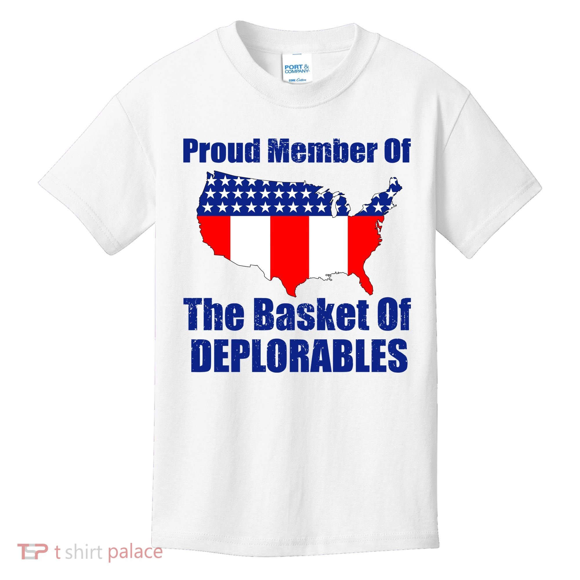 Proud Member Of The Basket Of Deplorables Kids T-Shirt