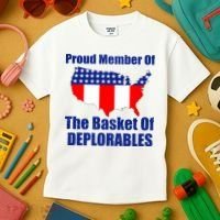 Proud Member Of The Basket Of Deplorables Kids T-Shirt thumb 3