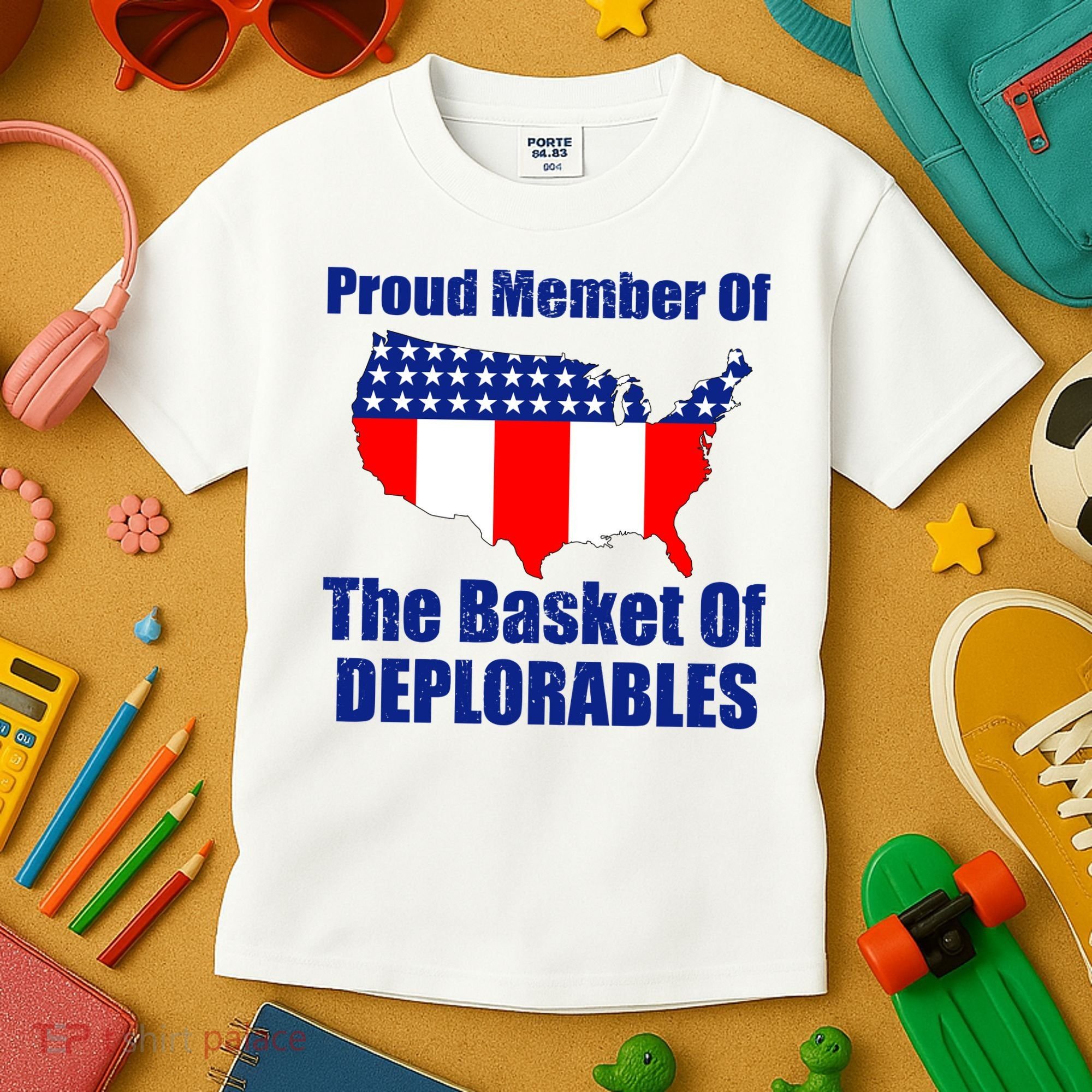 Proud Member Of The Basket Of Deplorables Kids T-Shirt
