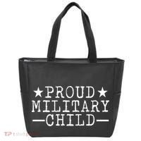 Proud Military Child Tote Bag thumb 0