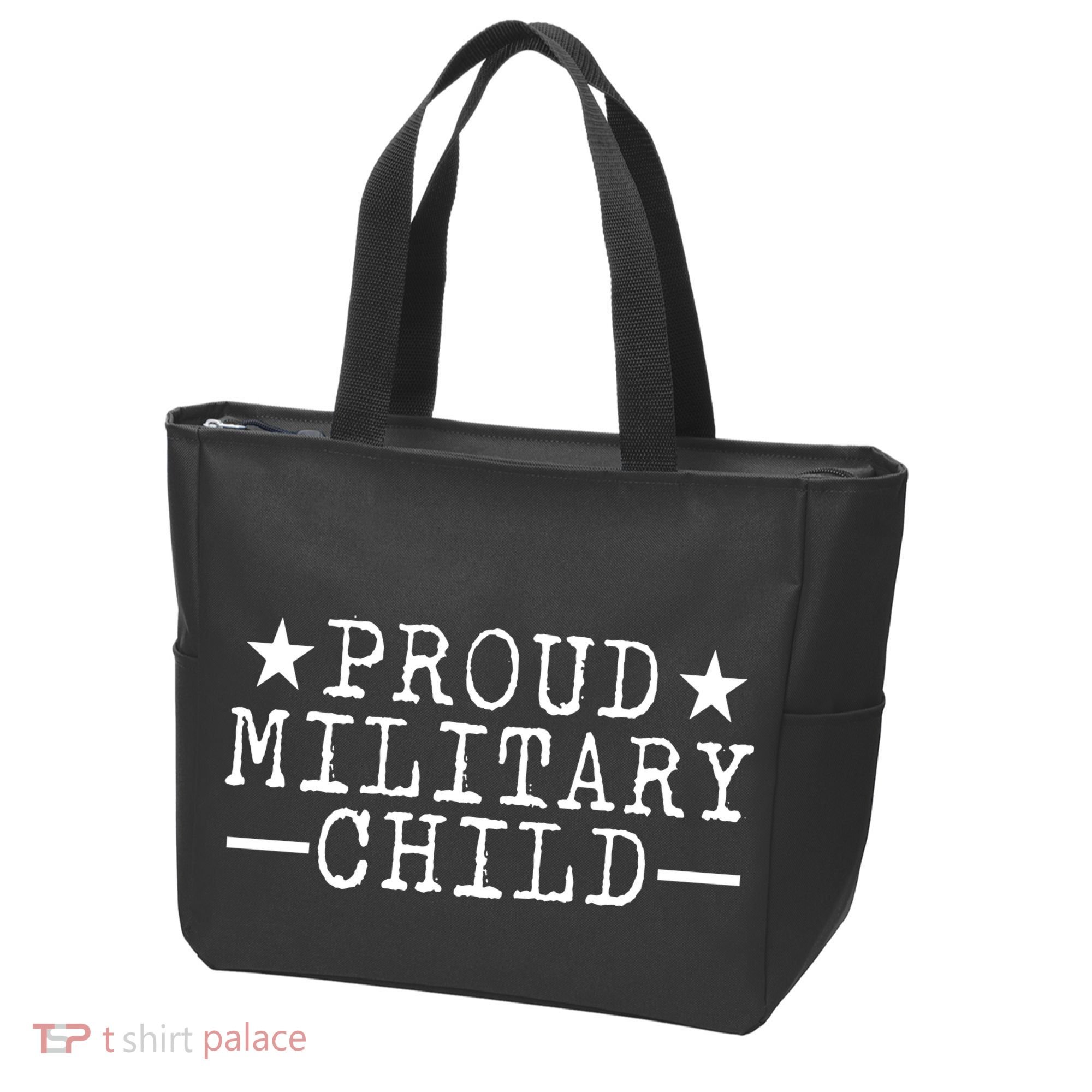 Proud Military Child Tote Bag
