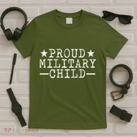 Proud Military Child T-Shirt thumb 5