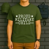 Proud Military Child T-Shirt thumb 6