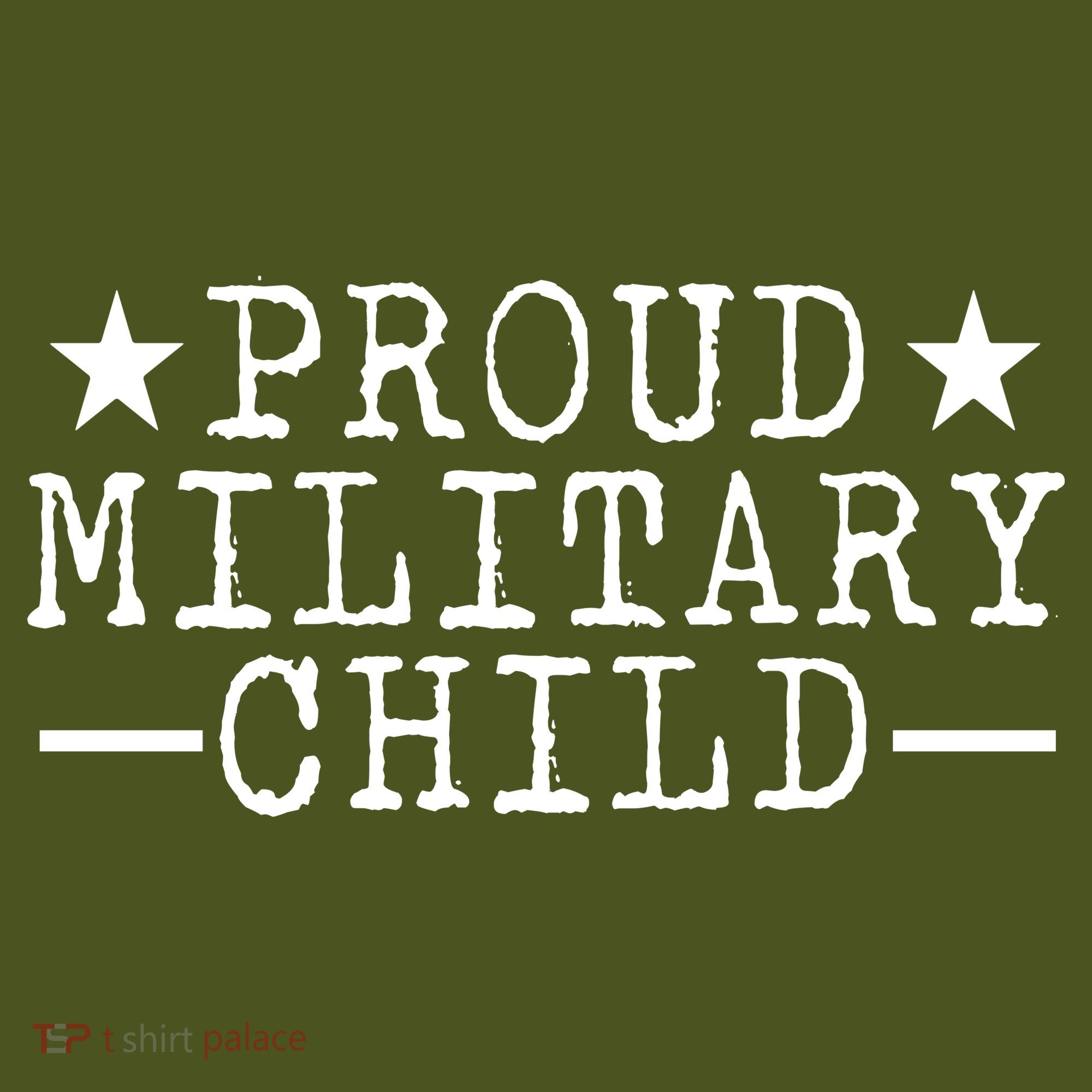 Proud Military Child Mousepad