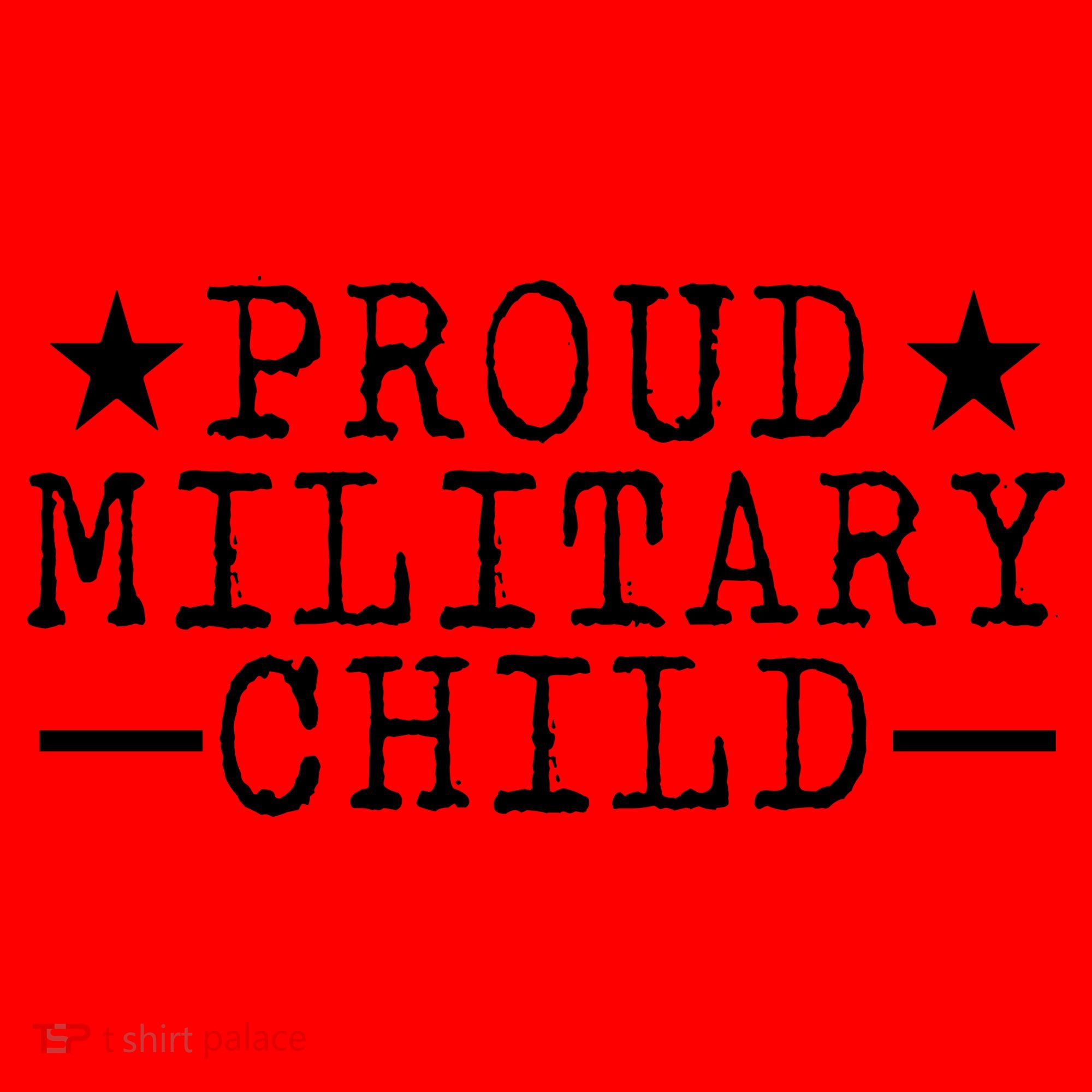 Proud Military Child Santa Hat