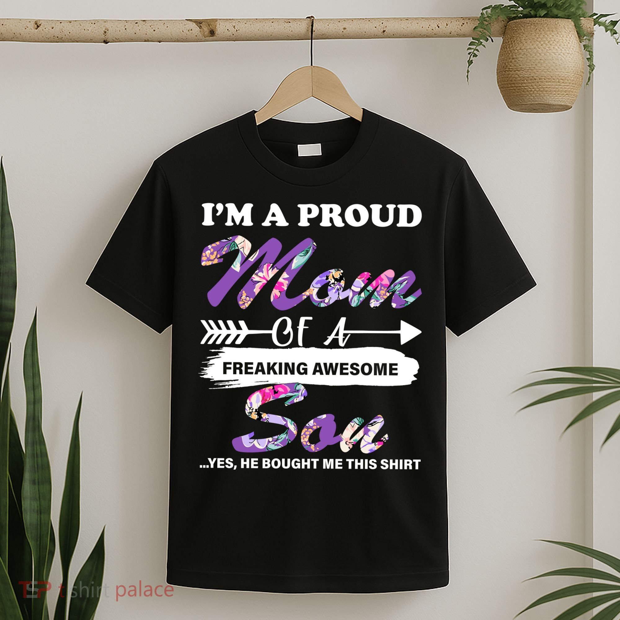 Proud Mom Of A Freaking Awesome Son T-Shirt
