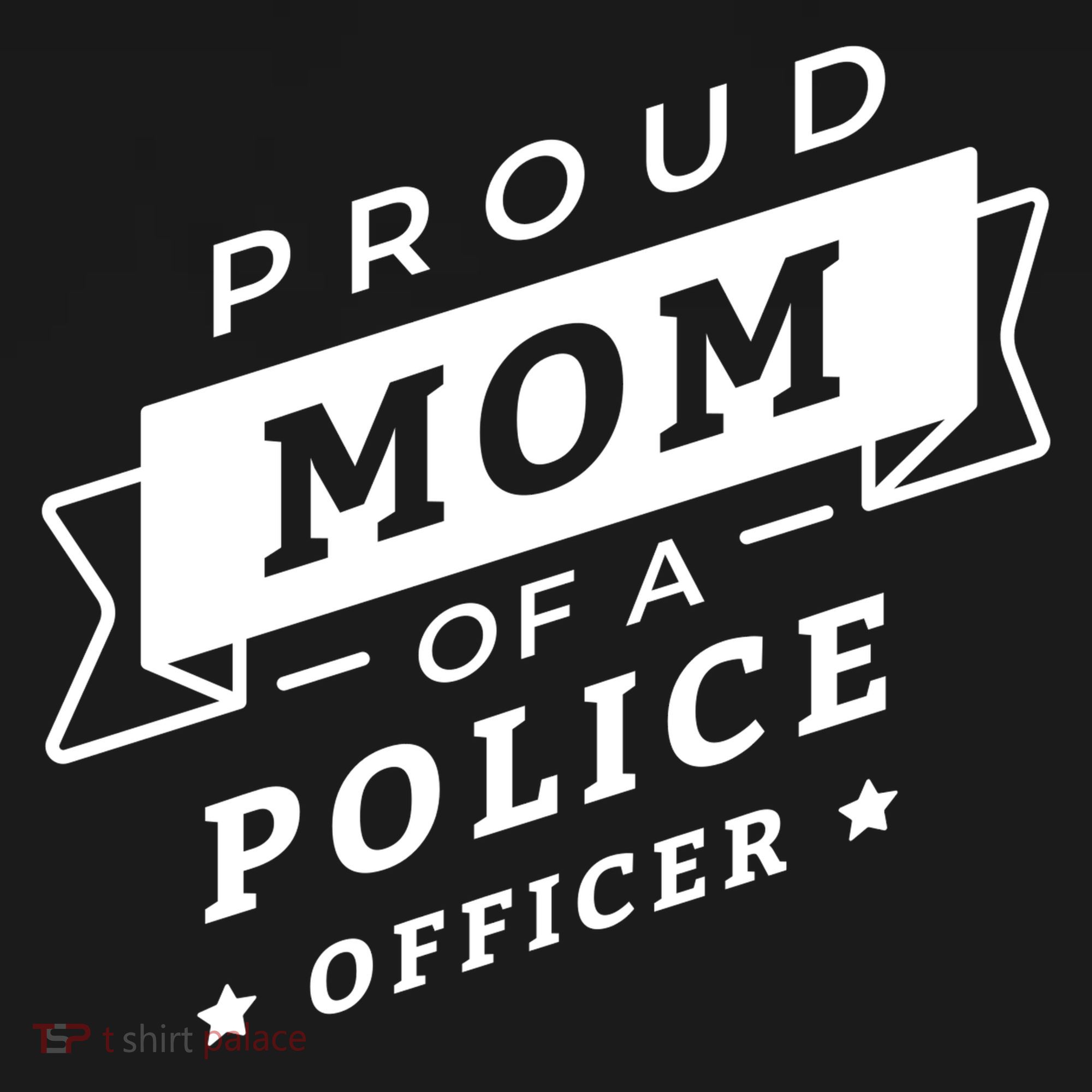 Proud Mom Of A Police Officer Women's Hoodie