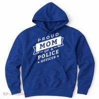 Proud Mom Of A Police Officer Hoodie thumb 0