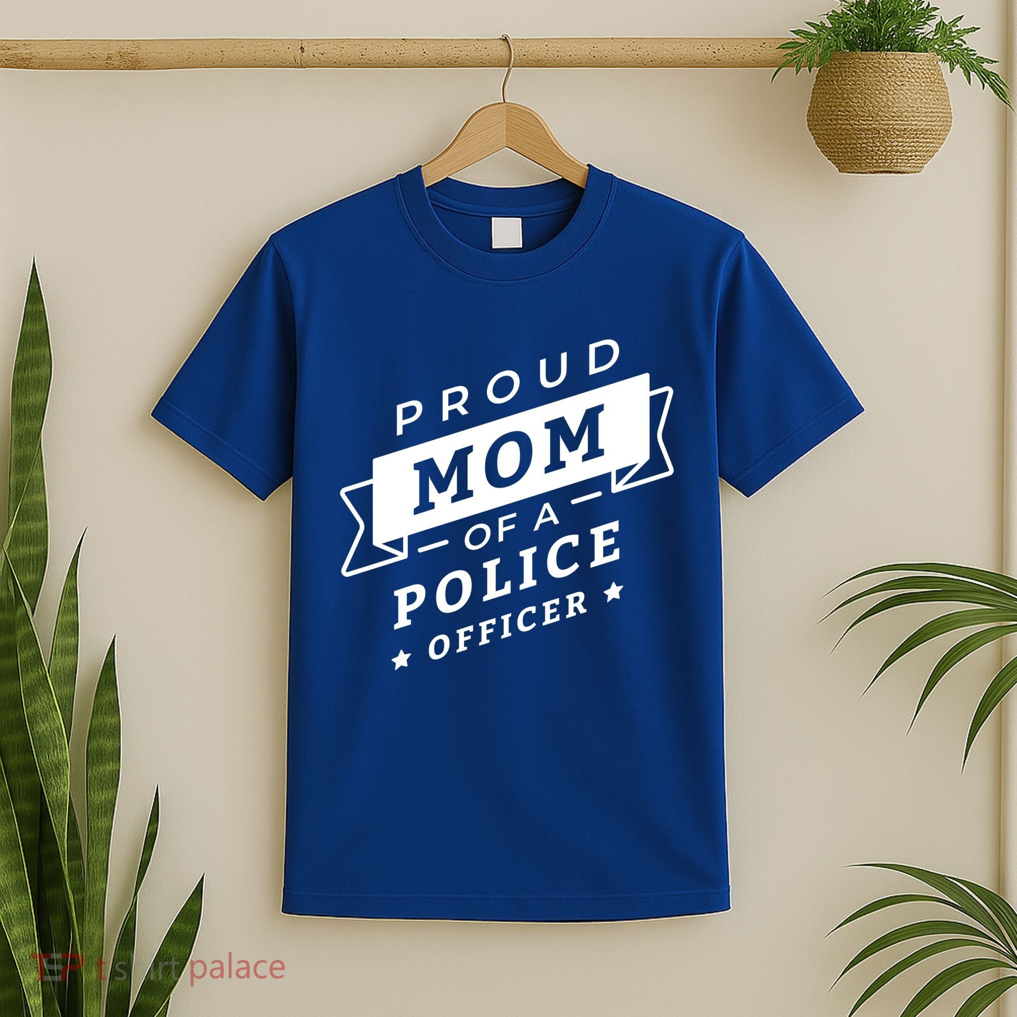 Proud Mom Of A Police Officer T-Shirt