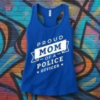Proud Mom Of A Police Officer Women's Tank Top thumb 3