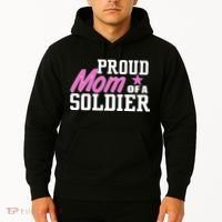 Proud Mom of A Soldier Hoodie thumb 2