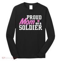 Proud Mom of A Soldier Long Sleeve Shirt thumb 0