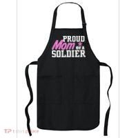 Proud Mom of A Soldier Apron thumb 0