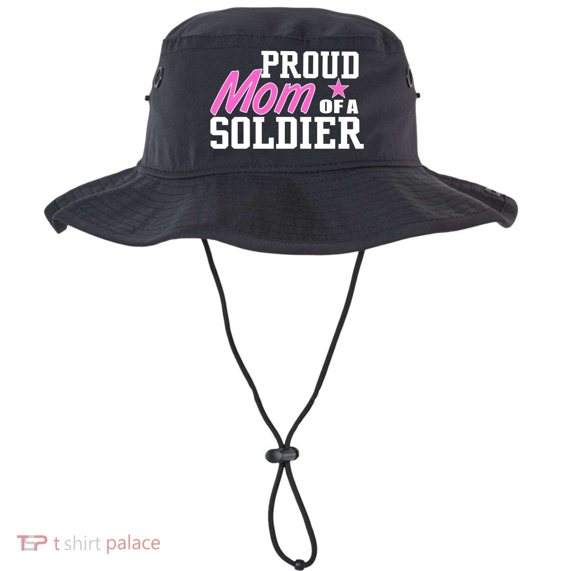 Proud Mom of A Soldier Bucket Hat
