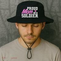 Proud Mom of A Soldier Bucket Hat thumb 2