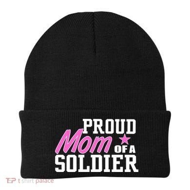 Proud Mom of A Soldier Beanie