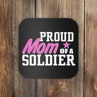 Proud Mom of A Soldier Coaster thumb 0