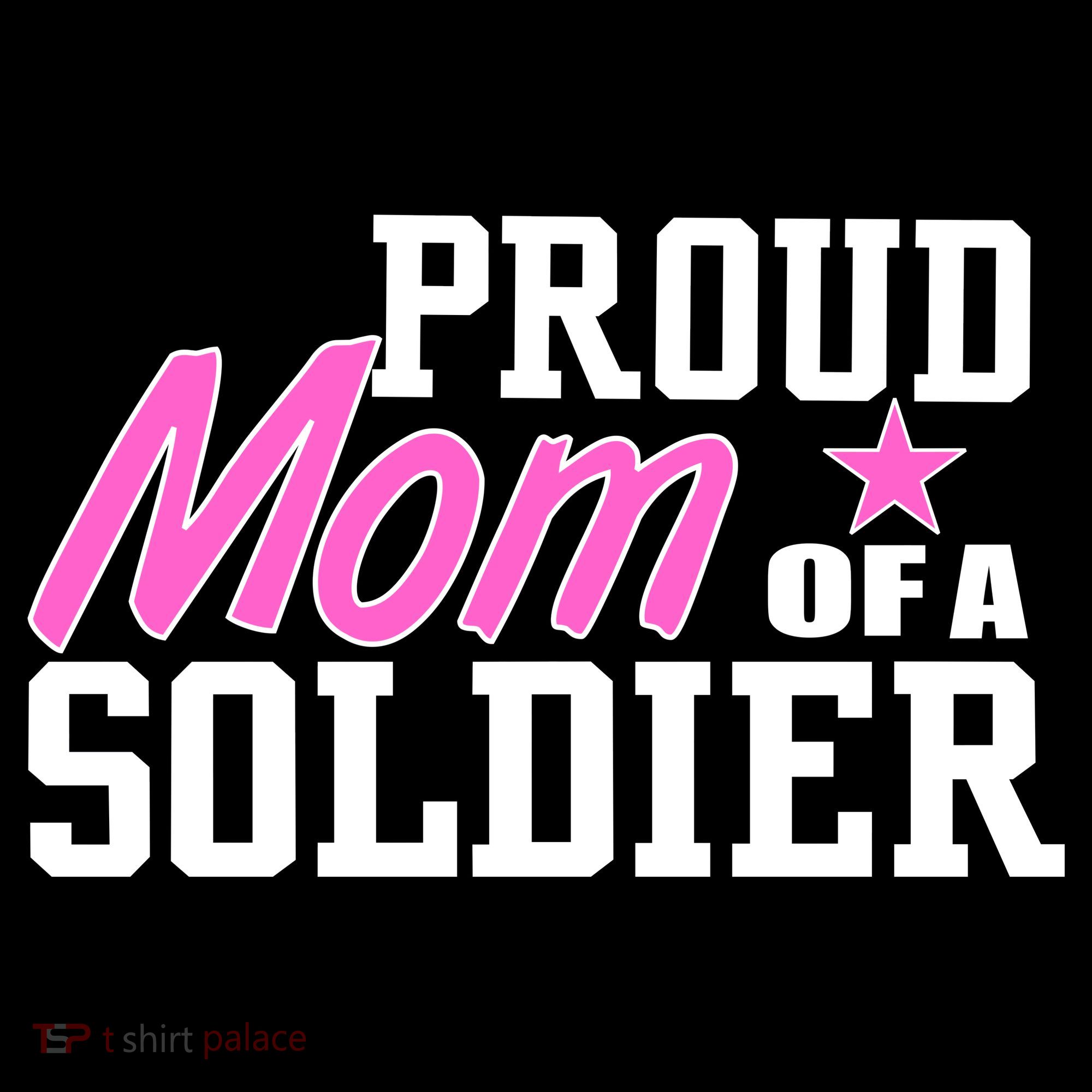 Proud Mom of A Soldier Women's Hoodie