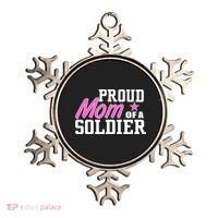 Proud Mom of A Soldier Ornament thumb 0