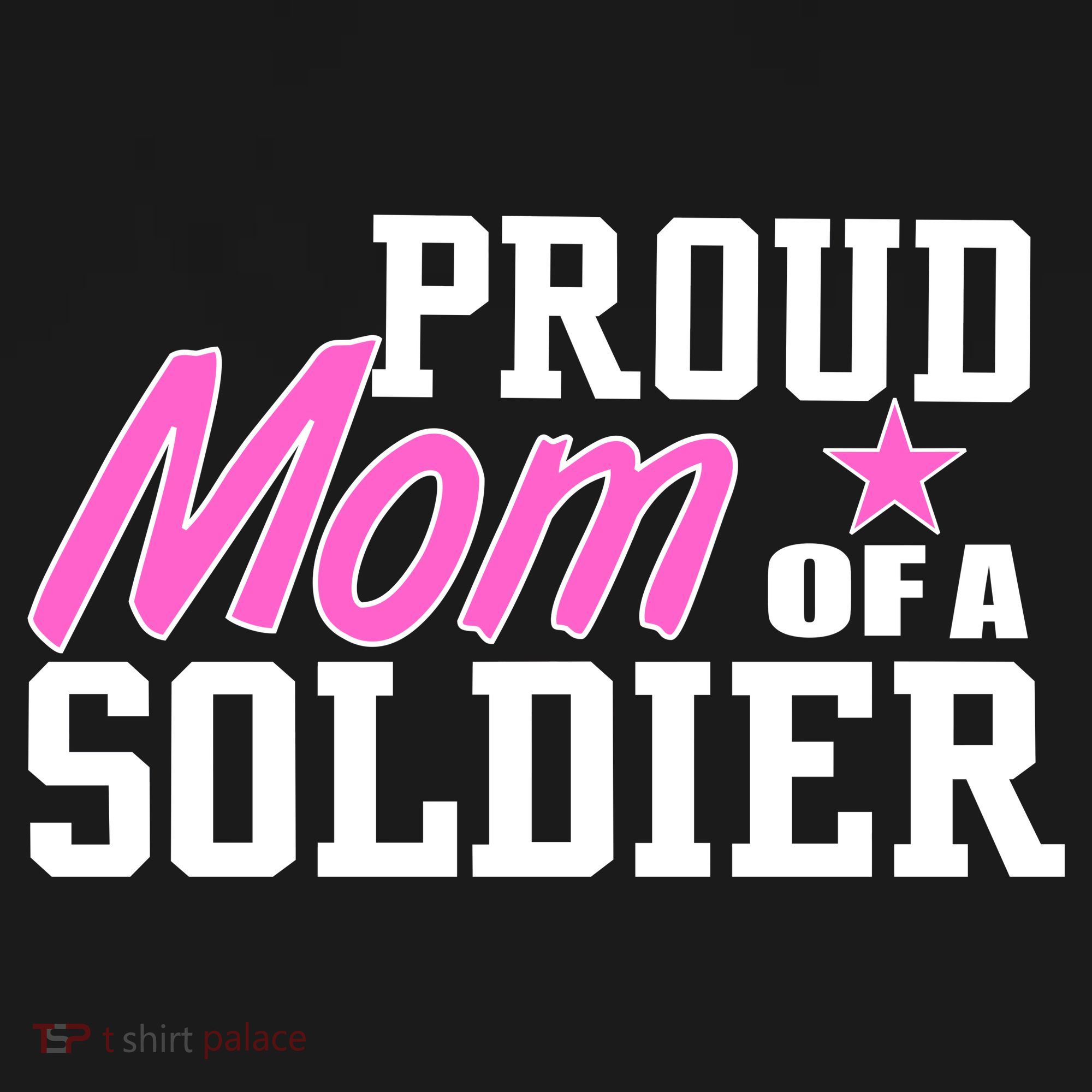 Proud Mom of A Soldier Ornament