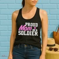 Proud Mom of A Soldier Women's Tank Top thumb 2