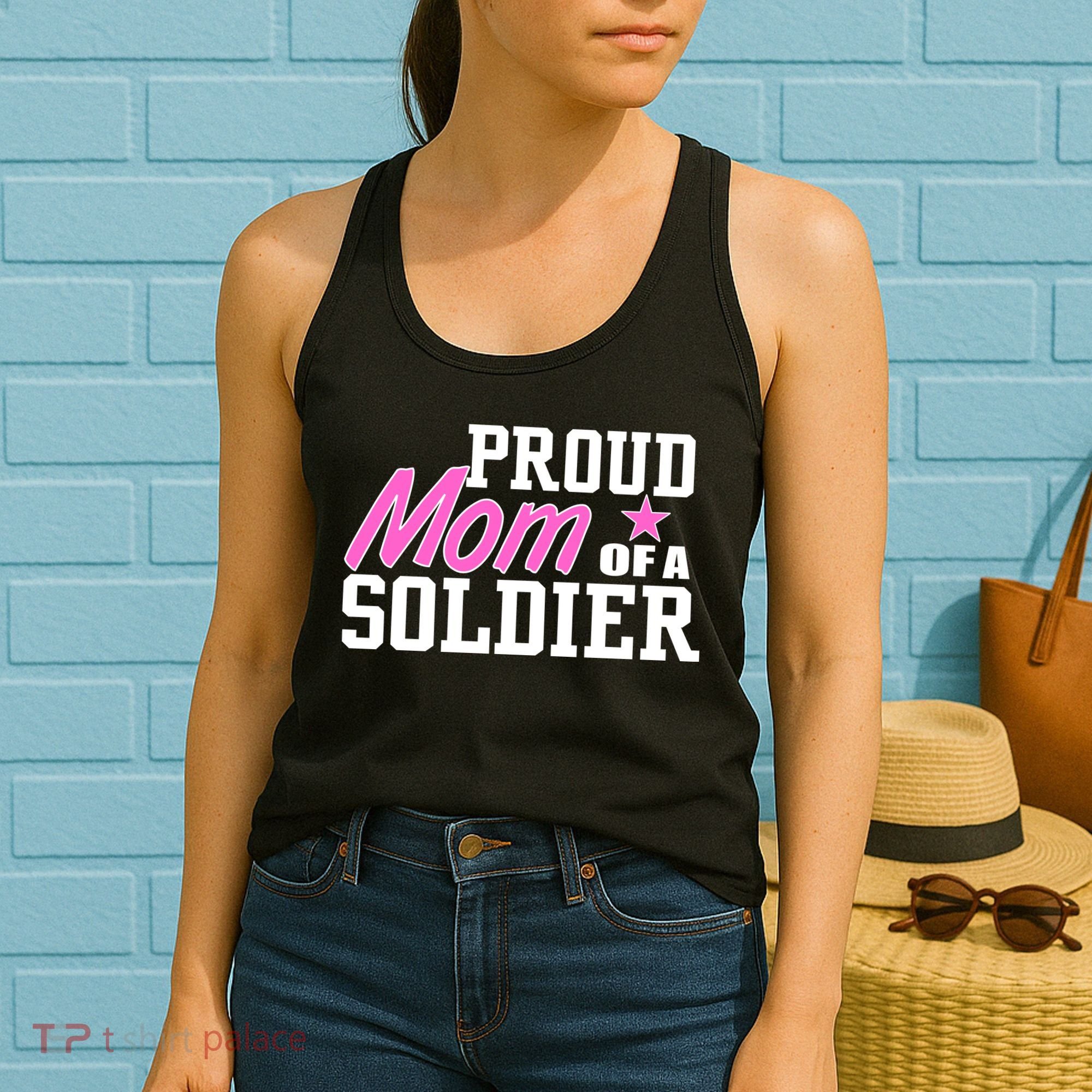Proud Mom of A Soldier Women's Tank Top
