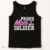 Proud Mom of A Soldier Tank Top thumb 2