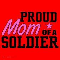 Proud Mom of A Soldier Santa Hat thumb 1
