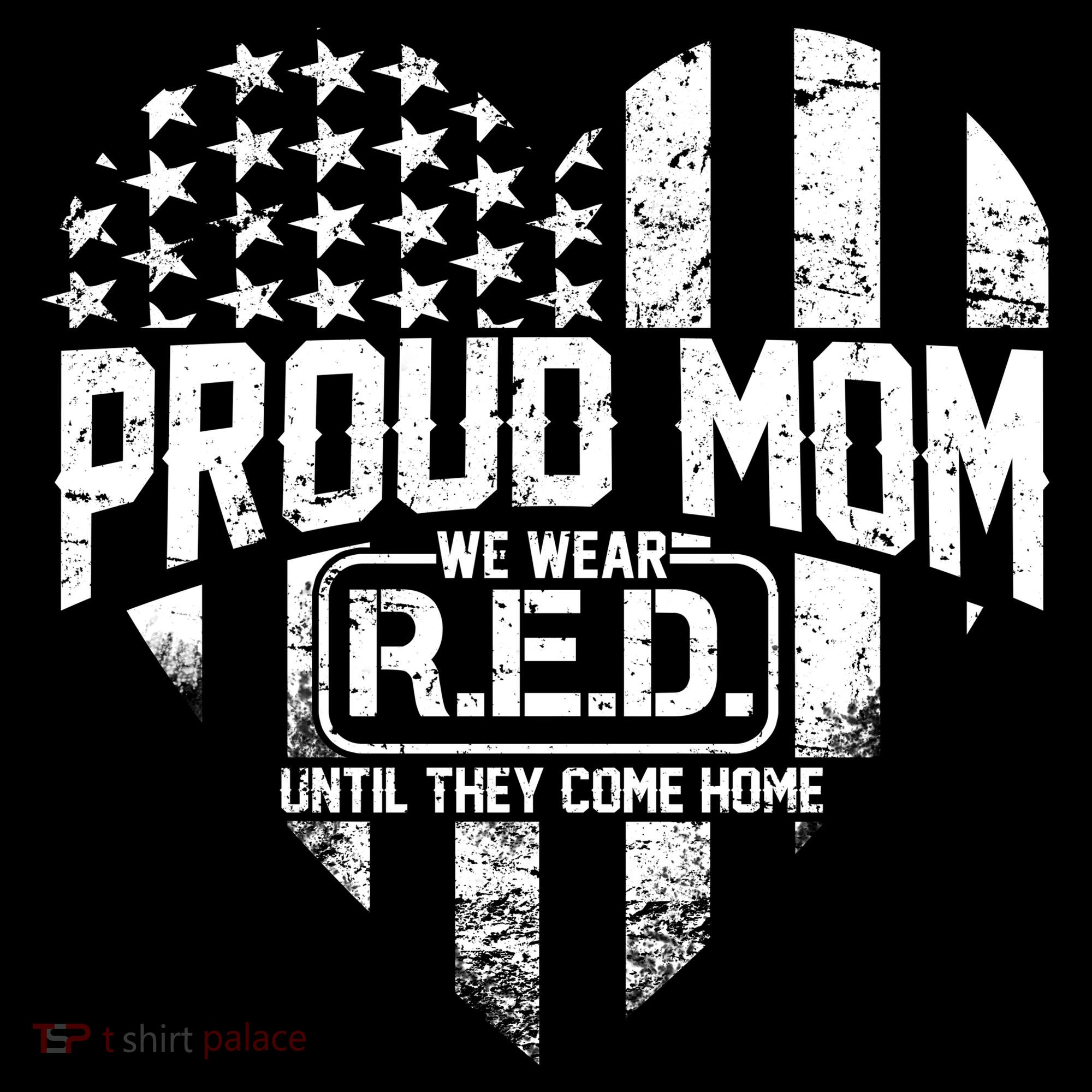 Proud Mom We Wear RED Until They Come Home Women's Hoodie