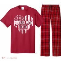 Proud Mom We Wear RED Until They Come Home Pajama Set thumb 0